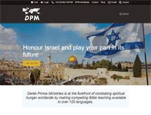 Tablet Screenshot of dpmuk.org